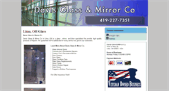 Desktop Screenshot of davisglasslima.com